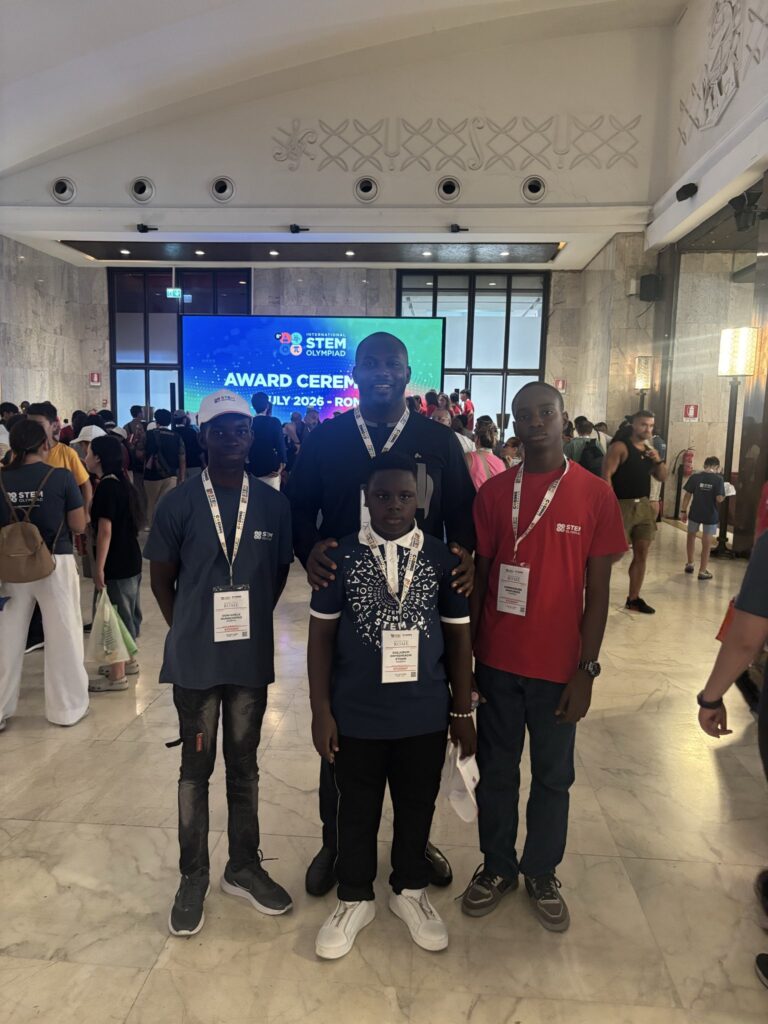 Three Nigerian kids win gold in international STEM Olympiad competition