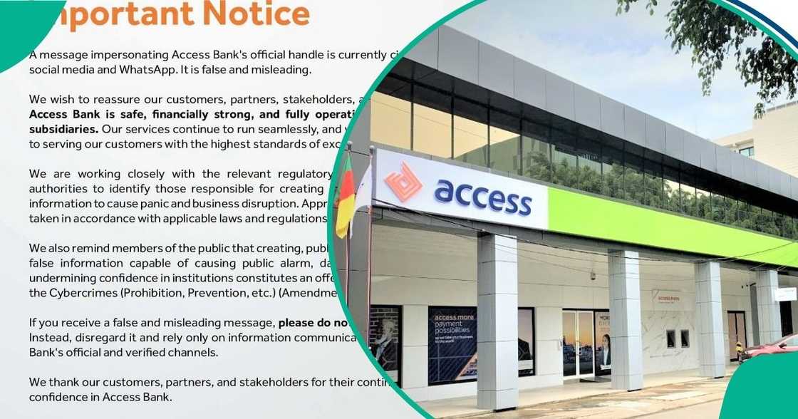 Access Bank debunks shutdown rumours