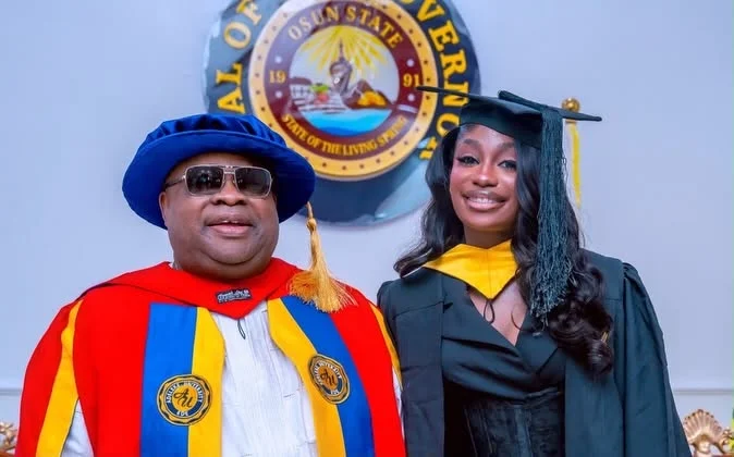 PHOTOS: Osun First Lady celebrates daughter's graduation. Credit: Chief (Mrs) Titilola Adeleke | Facebook