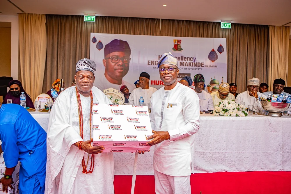 Oyo State Governor, Seyi Makinde, calling for continued religious harmony in the state as he marked Hijrah 1448/2026 with Muslim faithful. Credit: X | Seyi Makinde